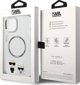 Karl Lagerfeld Karl Lagerfeld KLHMP14MHKCT iPhone 14 Plus 6,7" σκληρή θήκη διαφανής Karl & Choupette Aluminium Magsafe NoSize