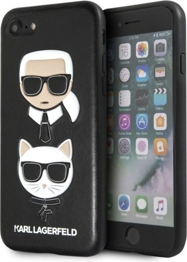 Karl Lagerfeld Karl & Choupette για iPhone 7 Plus /8 Plus Μαύρο