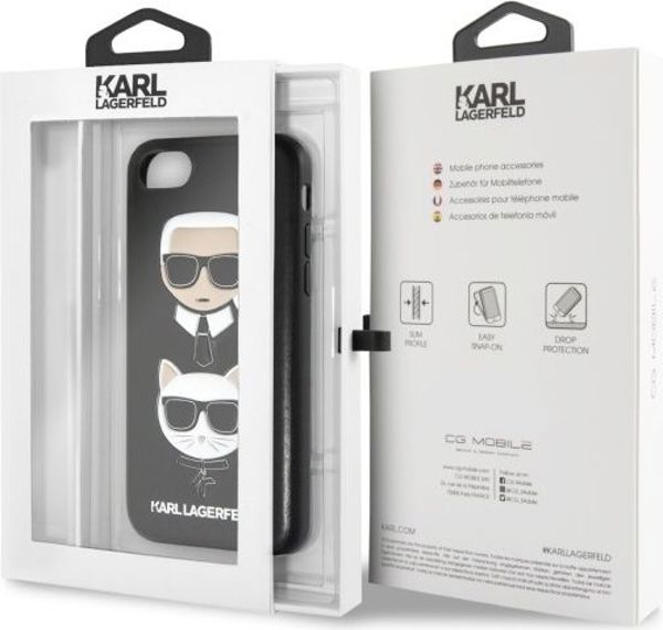 Karl Lagerfeld Karl & Choupette για iPhone 7 Plus /8 Plus Μαύρο