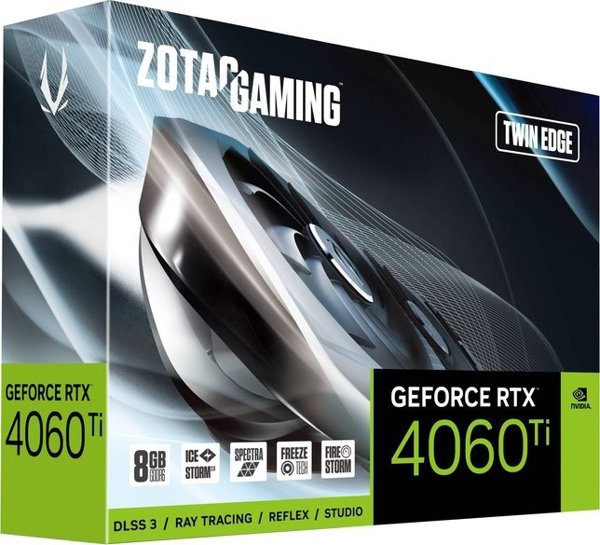 Κάρτα γραφικών Zotac Gaming GeForce RTX 4060 Ti Twin Edge 8GB GDDR6 (ZT-D40610E-10M)