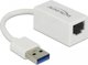Προσαρμογέας Delock DELOCK SuperSpeed USB-A St > Gigabit LAN συμβατό. Weiß