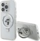 Karl Lagerfeld Karl Lagerfeld KLHMP13LHMRSKCH iPhone 13 Pro / 13 6.1" λευκή/λευκό σκληρή θήκη Ring Stand Karl&Choupettte MagSafe