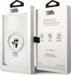 Karl Lagerfeld Karl Lagerfeld KLHMP13LHMRSKCH iPhone 13 Pro / 13 6.1" λευκή/λευκό σκληρή θήκη Ring Stand Karl&Choupettte MagSafe