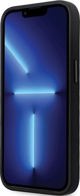 Θήκη Karl Lagerfeld KLHCP13LSMHKNPK iPhone 13 Pro / 13 6.1" μαύρη Σιλικόνη Ikonik Metal Pin