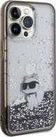 Διάφανη σκληρή θήκη Karl Lagerfeld KLHCP13XLKCNSK iPhone 13 Pro Max 6.7" Liquid Glitter Choupette