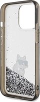 Διάφανη σκληρή θήκη Karl Lagerfeld KLHCP13XLKCNSK iPhone 13 Pro Max 6.7" Liquid Glitter Choupette