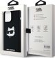 Karl Lagerfeld Karl Lagerfeld KLHMP15LSCHPPLK iPhone 15 Pro 6.1" μαύρη/black σκληρή θήκη σιλικόνης Choupette Head MagSafe