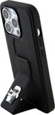 Karl Lagerfeld Karl Lagerfeld KLHCP14LGSAKCPK iPhone 14 Pro 6.1" μαύρη/black σκληρή θήκη Gripstand Saffiano Karl&Choupette Pins