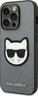 Karl Lagerfeld KARL LAGERFELD IPHONE 14 PRO CHOUPETTE HEAD PATCH KLHCP14LSAPCHG SILVER
