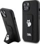 Karl Lagerfeld Karl Lagerfeld KLHCP15SGSACHPK iPhone 15 6.1" μαύρο/black σκληρή θήκη Gripstand Saffiano Choupette Pins