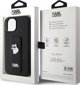 Karl Lagerfeld Karl Lagerfeld KLHCP15SGSACHPK iPhone 15 6.1" μαύρο/black σκληρή θήκη Gripstand Saffiano Choupette Pins