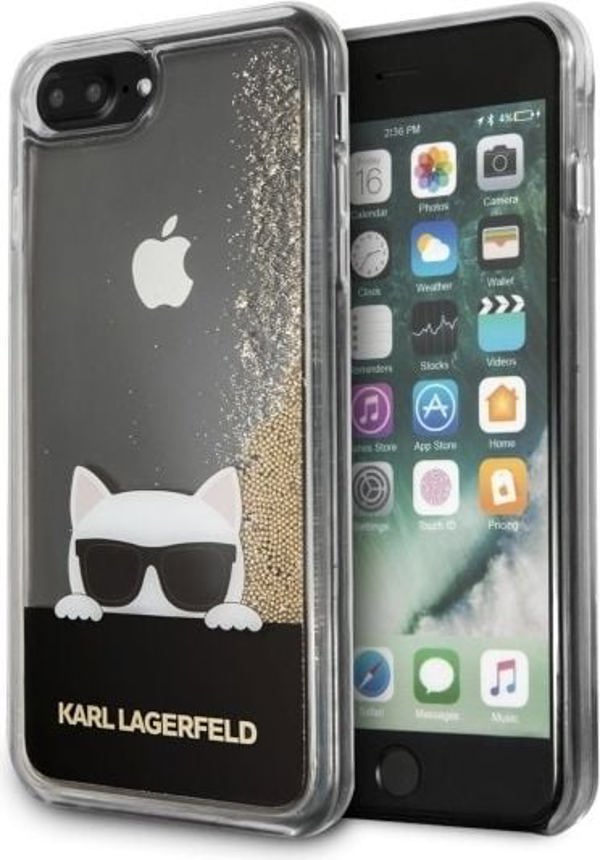 Γυαλιά Ηλίου Karl Lagerfeld Choupette Glitter για iPhone 7/8 Plus Χρυσό