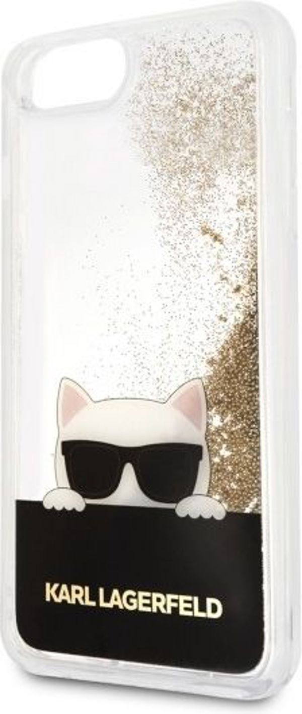 Γυαλιά Ηλίου Karl Lagerfeld Choupette Glitter για iPhone 7/8 Plus Χρυσό