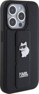 Karl Lagerfeld Karl Lagerfeld KLHCP15LGSACHPK iPhone 15 Pro 6.1" μαύρη σκληρή θήκη Gripstand Saffiano Choupette Pins