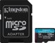 Κάρτα Kingston Canvas Go! Plus MicroSDXC 128 GB Class 10 UHS-I/U3 A2 V30 (SDCG3/128GB)