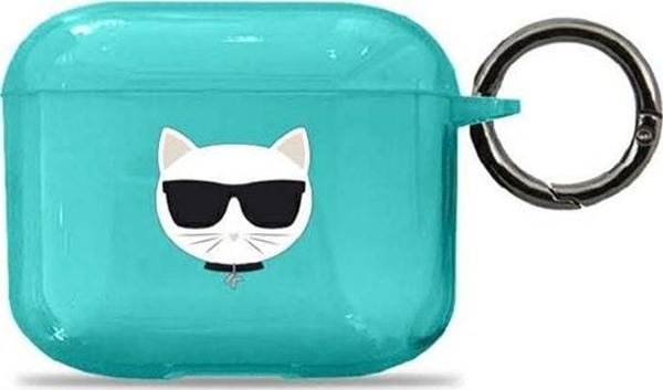 Karl Lagerfeld Choupette Θήκη Προστασίας για AirPods 3 - Μπλε