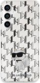 Σκληρή θήκη Karl Lagerfeld KLHCS23FEHNCMKLT Samsung Galaxy S23 FE Monogram Choupette διαφανής