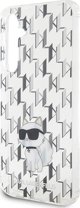 Σκληρή θήκη Karl Lagerfeld KLHCS23FEHNCMKLT Samsung Galaxy S23 FE Monogram Choupette διαφανής