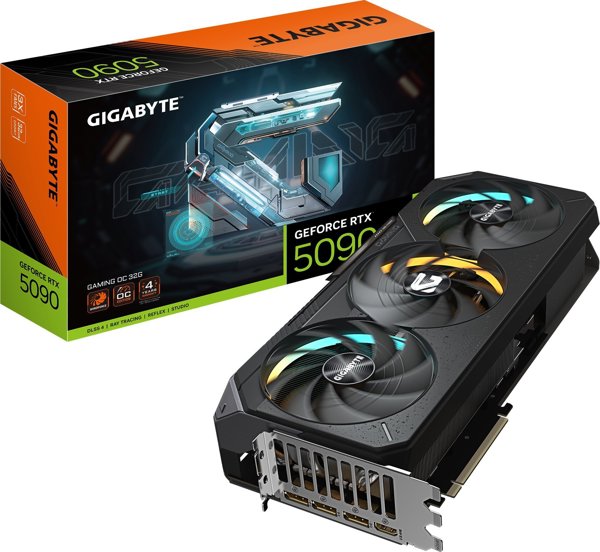 Κάρτα γραφικών GIGABYTE GeForce RTX 5090 Gaming OC 32GB GDDR7 (GV-N5090GAMING OC-32GD)