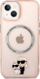 Karl Lagerfeld Karl Lagerfeld IML NFT Karl & Choupette MagSafe - Θήκη iPhone 14 (ροζ)
