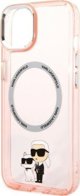 Karl Lagerfeld Karl Lagerfeld IML NFT Karl & Choupette MagSafe - Θήκη iPhone 14 (ροζ)