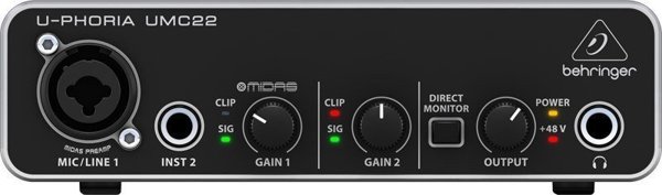 Κάρτα ήχου Behringer UMC22