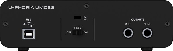 Κάρτα ήχου Behringer UMC22