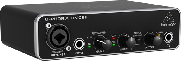 Κάρτα ήχου Behringer UMC22