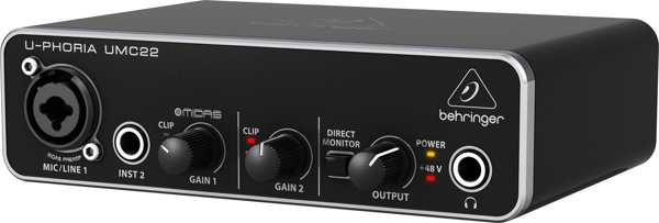 Κάρτα ήχου Behringer UMC22