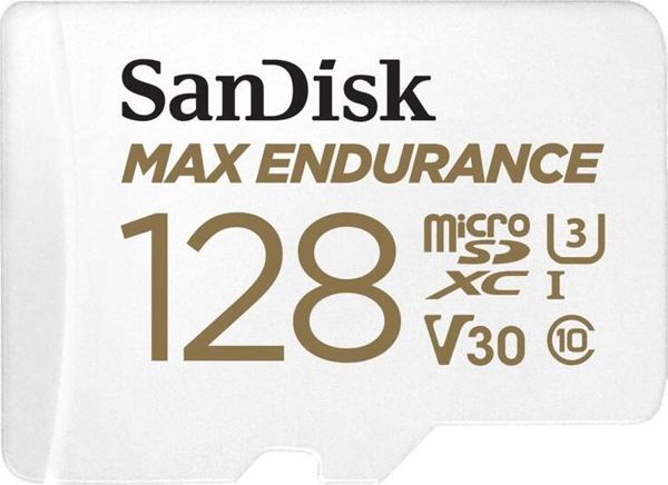 SanDisk Max Endurance MicroSDXC 128GB Κάρτα Μνήμης Class 10 UHS-I U3 V30 για Dash Cam & Home Security