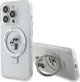 Θήκη Karl Lagerfeld Karl Lagerfeld KLHMP13XHMRSKCH iPhone 13 Pro Max 6.7" λευκό/white σκληρή θήκη με βάση δαχτυλιδιού Karl&Choupettte MagSafe