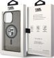 Θήκη Karl Lagerfeld Karl Lagerfeld KLHMP15XHGKCNOK iPhone 15 Pro Max 6.7" μαύρο/black σκληρή θήκη Karl&Choupette Glitter MagSafe