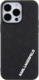 Σκληρή θήκη Karl Lagerfeld Karl Lagerfeld KLHCP15X3DMKRLK iPhone 15 Pro Max 6.7" μαύρο 3D Rubber Multi Logo