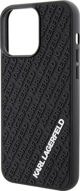 Σκληρή θήκη Karl Lagerfeld Karl Lagerfeld KLHCP15X3DMKRLK iPhone 15 Pro Max 6.7" μαύρο 3D Rubber Multi Logo