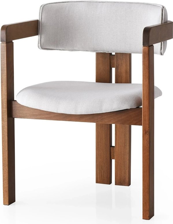 Καρέκλα Kalune Design CO-011, μπεζ/καφέ