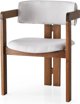 Καρέκλα Kalune Design CO-011, μπεζ/καφέ