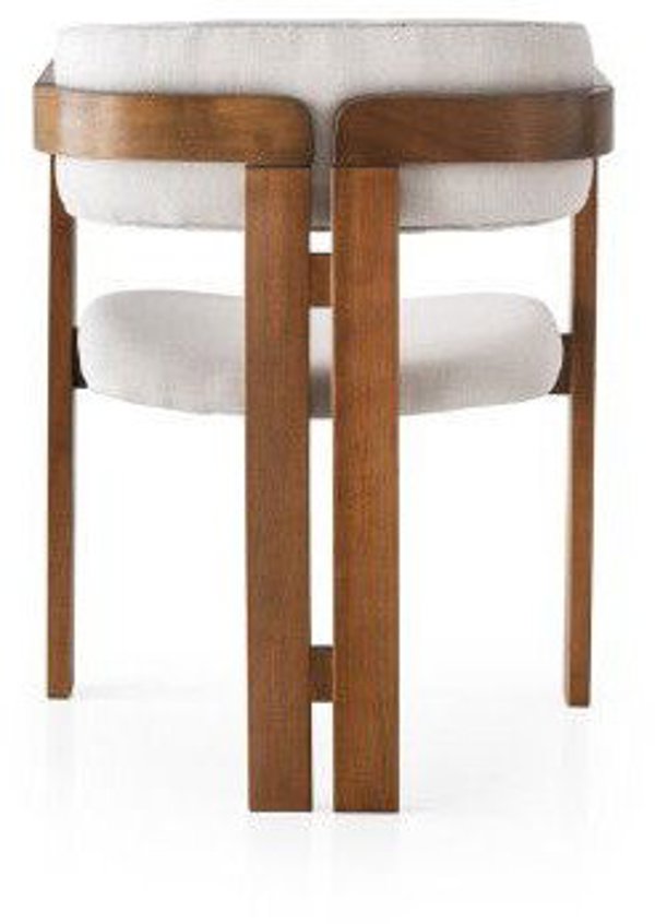 Καρέκλα Kalune Design CO-011, μπεζ/καφέ