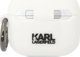 Κάλυμμα Karl Lagerfeld Etui Karl Lagerfeld KLA3RUNIKH Apple AirPods 3 λευκό/λευκό Σιλικόνη Karl Head 3D