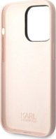 Karl Lagerfeld Karl Lagerfeld KLHCP14LSNCHBCP iPhone 14 Pro 6,1" σκληρή θήκη ροζ σιλικόνης Choupette NoSize