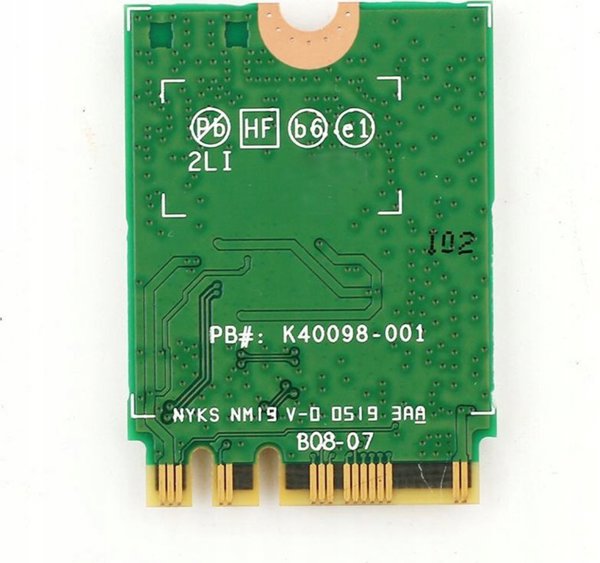 Κάρτα δικτύου Intel NIC WI-FI 6 AX200 2230 2x2