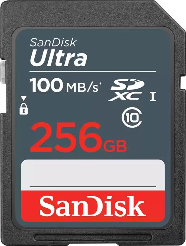 Karta SanDisk Ultra SDXC 256 GB Class 10 UHS-I/U1  (SDSDUNR-256G-GN3IN)