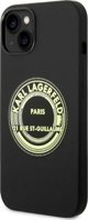 Karl Lagerfeld Karl Lagerfeld KLHCP14MSRSGRCK iPhone 14 Plus 6,7" hardcase czarny/black Silicone RSG NoSize
