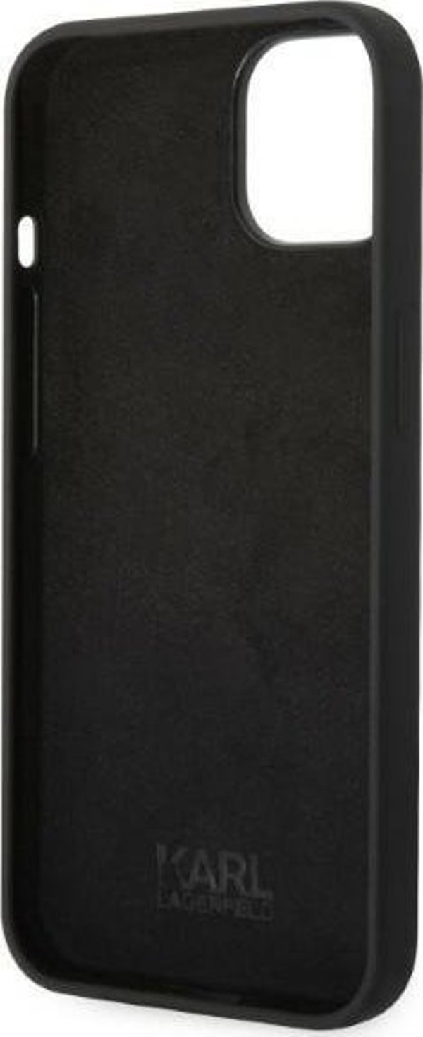 Karl Lagerfeld Karl Lagerfeld KLHCP14MSRSGRCK iPhone 14 Plus 6,7" hardcase czarny/black Silicone RSG NoSize