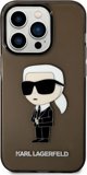 Κάλυμμα Karl Lagerfeld KLHCP14XHNIKTCK Apple iPhone 14 Pro Max μαύρο/black σκληρή θήκη Ikonik Κάλυμμα Karl Lagerfeld