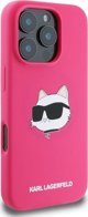 Karl Lagerfeld Karl Lagerfeld KLHMP16XSCHPPLF iPhone 16 Pro Max 6.9" fuksja/fuschia hardcase Silicone Choupette Head Print MagSafe