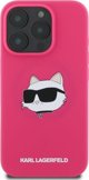 Karl Lagerfeld Karl Lagerfeld KLHMP16XSCHPPLF iPhone 16 Pro Max 6.9" fuksja/fuschia hardcase Silicone Choupette Head Print MagSafe