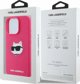 Karl Lagerfeld Karl Lagerfeld KLHMP16XSCHPPLF iPhone 16 Pro Max 6.9" fuksja/fuschia hardcase Silicone Choupette Head Print MagSafe