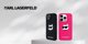Karl Lagerfeld Karl Lagerfeld KLHMP16XSCHPPLF iPhone 16 Pro Max 6.9" fuksja/fuschia hardcase Silicone Choupette Head Print MagSafe