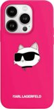 Karl Lagerfeld Karl Lagerfeld KLHMP16XSCHPPLF iPhone 16 Pro Max 6.9" fuksja/fuschia hardcase Silicone Choupette Head Print MagSafe