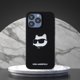 Karl Lagerfeld Karl Lagerfeld KLHMP16XSCHPPLF iPhone 16 Pro Max 6.9" fuksja/fuschia hardcase Silicone Choupette Head Print MagSafe